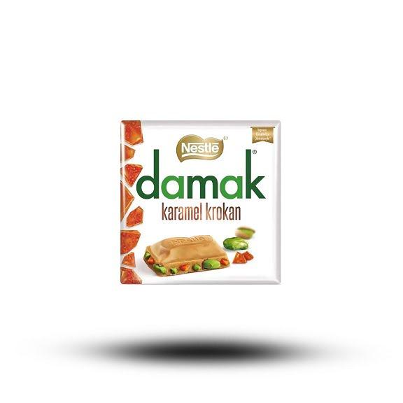 Nestlé Damak Karamel Krokan karamellás pisztácia csoki 60g