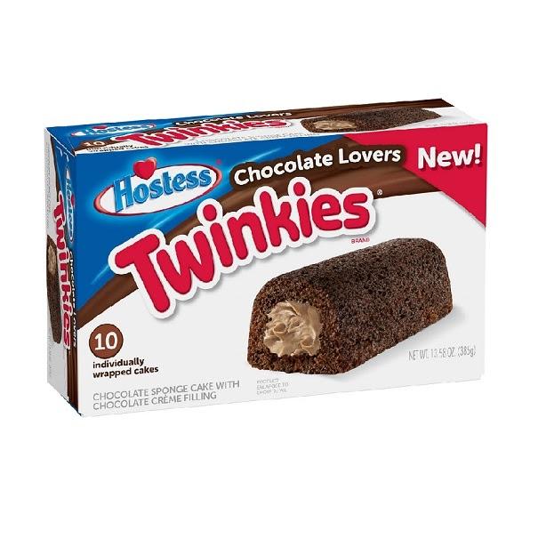 Hostess Twinkies Chocolate - krémmel töltött csokoládé rudacskák (10db) 385g