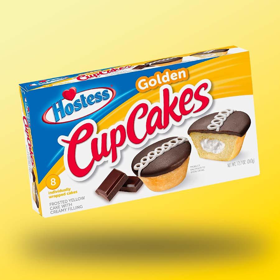 Hostess golden cupcakes (8db) Szavatossági idő: 2024-08-31