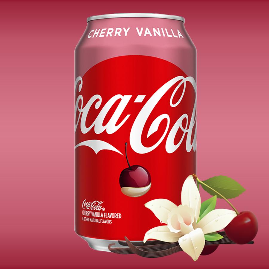 Coca-Cola Cherry Vanilla szénsavas üdítő 355ml