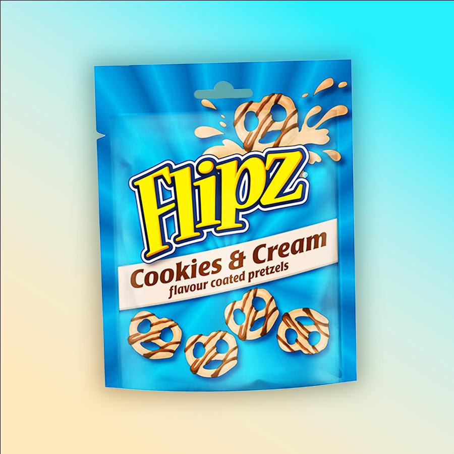 Flipz Cookies and Cream Pretze perecek 90g