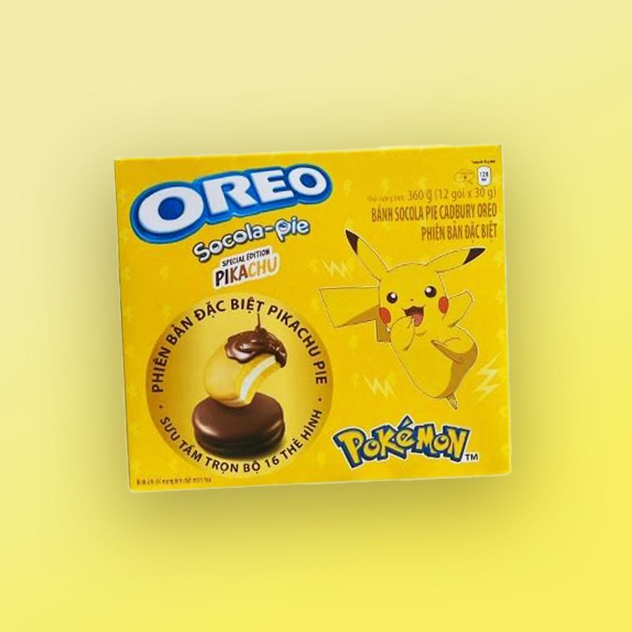 Oreo Cadbury Socola-Pie Pikachu csokis pite 360g