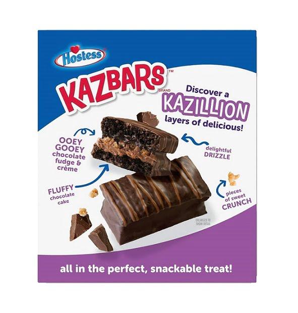 Hostess Kazbars Triple Chocolate tripla csokis sütemény 288g