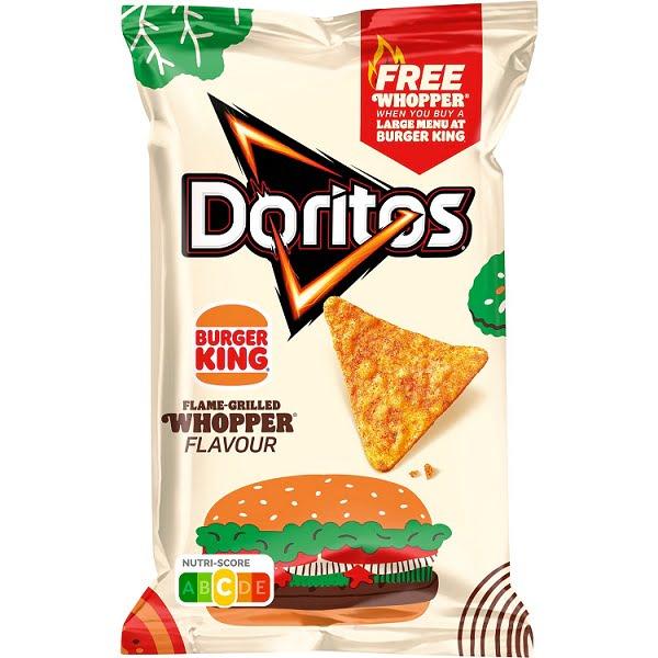 Do­ri­tos Flame-Grilled Whopper-Burger King tortilla chips 170g