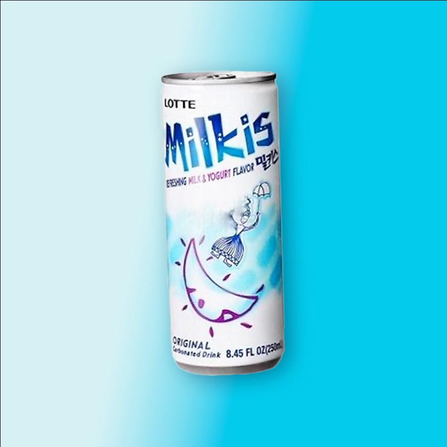 Lotte Milkis Soft Drink Original tejes szénsavas ital 250ml