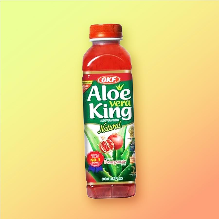 OKF Aloe Vera King Pomegranate gránátalma ízű üdítő 500ml