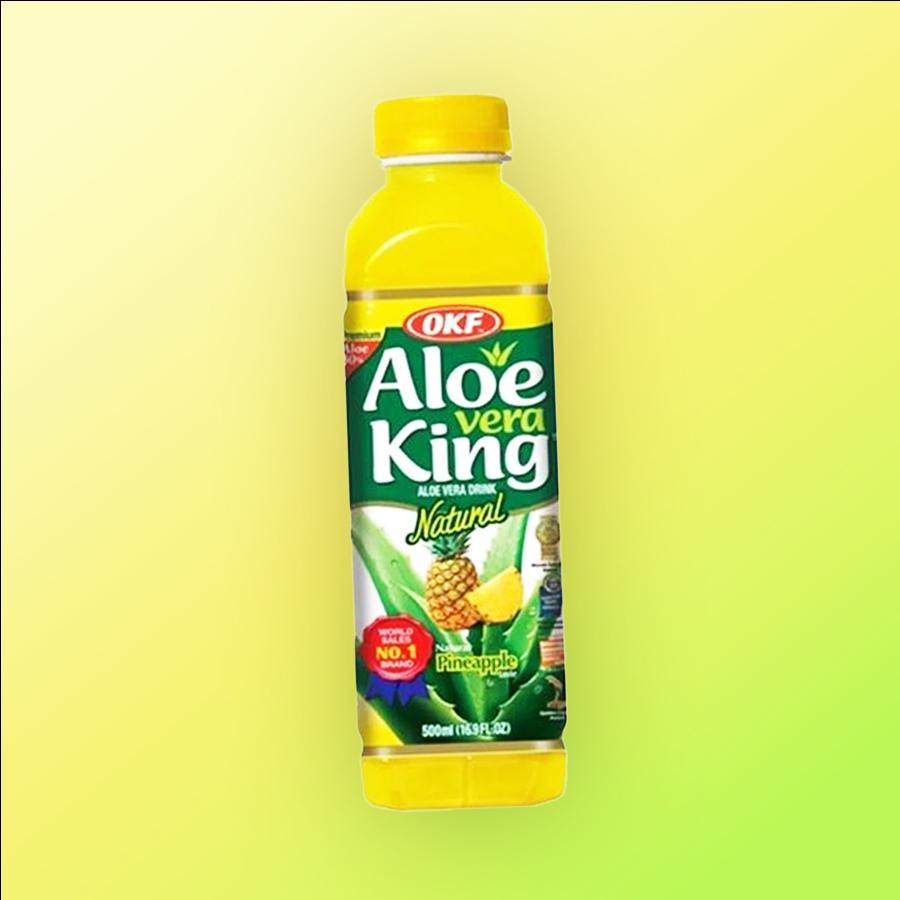 OKF Aloe Vera King Pineapple ananász ízű üdítő 500ml