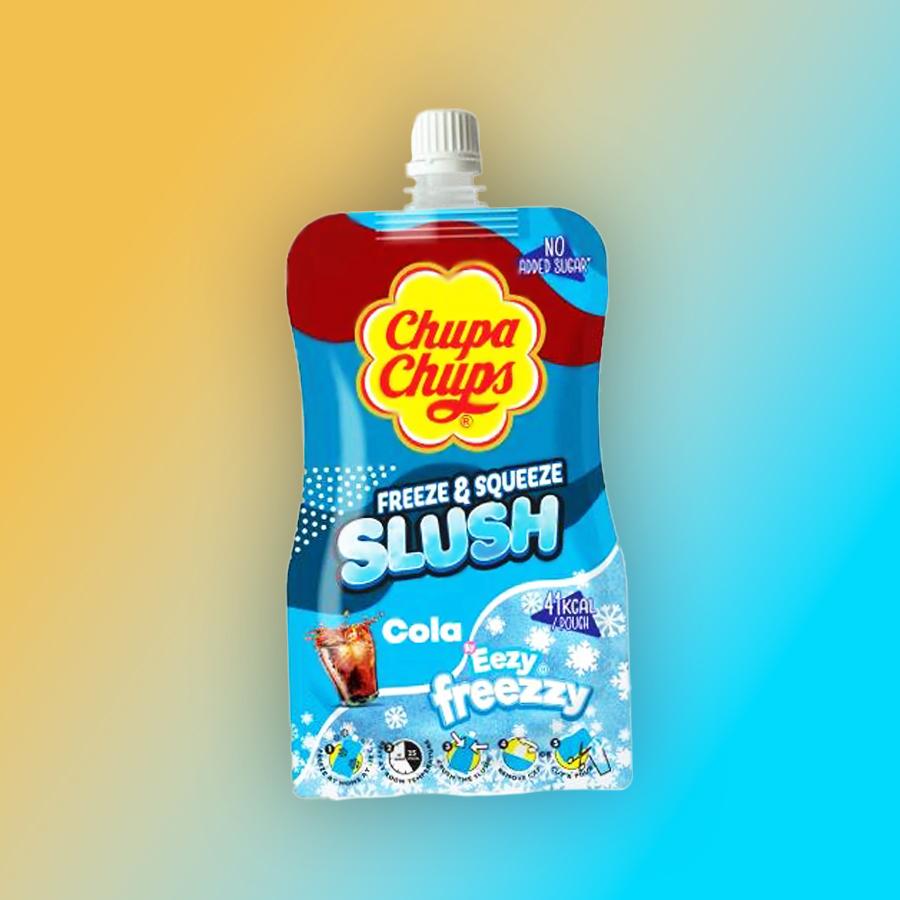 Chupa Chups Cola Slush cola ízű jégkása 250ml