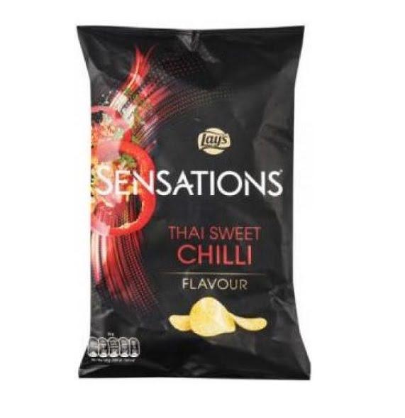 Lays Sensations Thai Sweet Chilli édes és fűszeres keleti ízű burgonyachips 150g