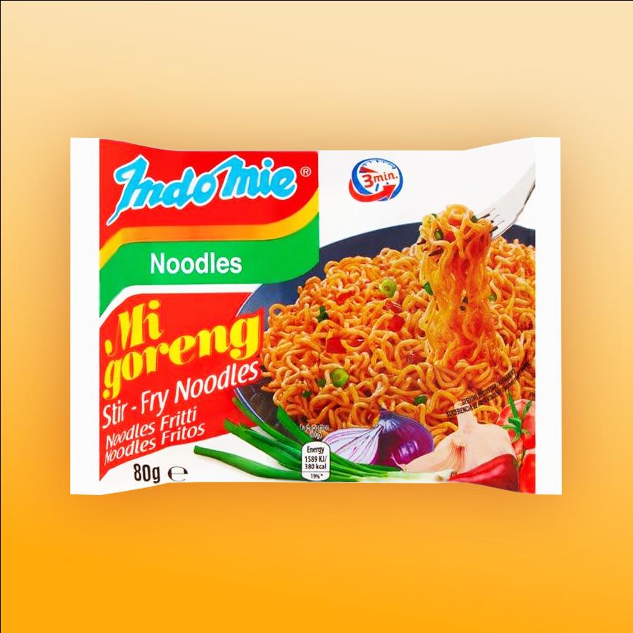 Indomie Mi Goreng instant csípős tészta 80g