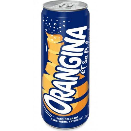 Orangina enyhén szénsavas rostos narancslé 330ml