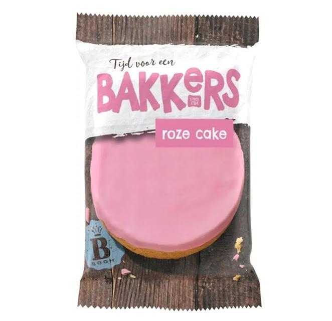 Boom Bakkers Roze Cake málnás sütemény 65g