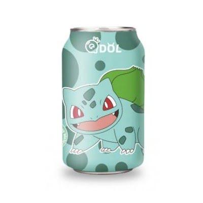 Qdol Pokemon Bulbasaur szőlő ízű üdítő 330ml