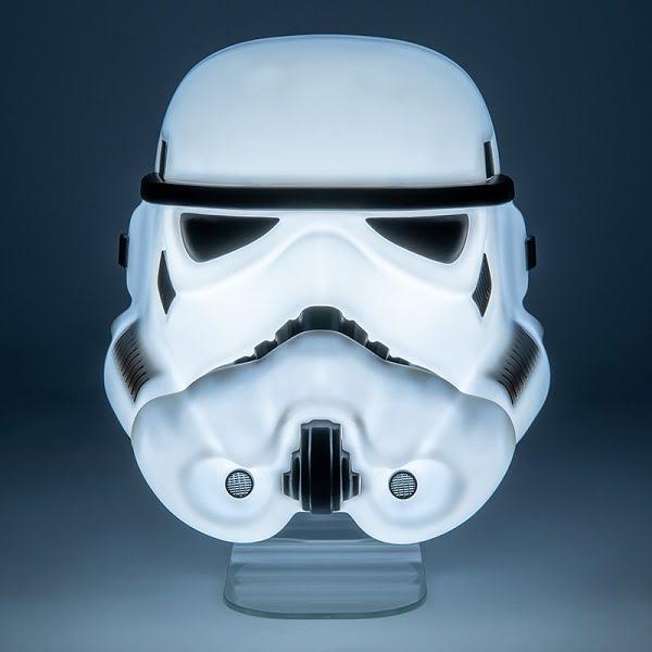 Star Wars Stormtrooper maszk falra szerelhető 3D lámpa