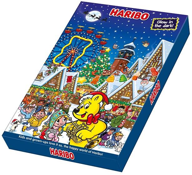 Haribo Advent Calendar gumicukor Adventi Kalendárium 300g