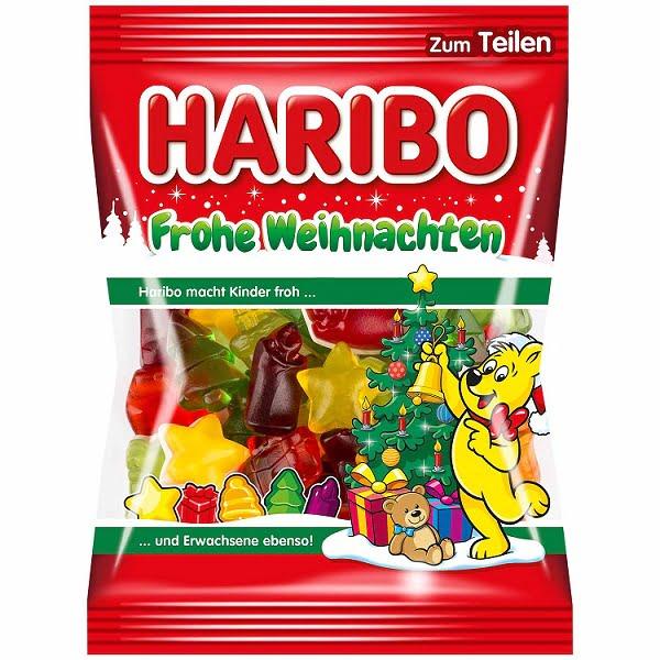 Haribo Frohe Weihnachten karácsonyi gumicukor 200g