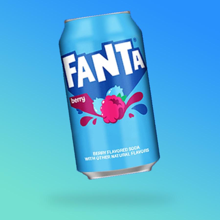 Fanta Berry - bogyós gyümölcs ízű üdítőital 355ml