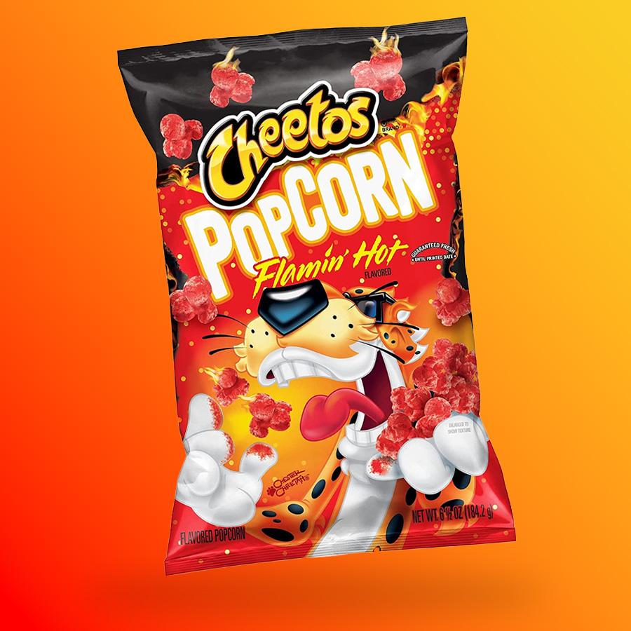 Cheetos Flamin Hot tüzes popcorn 195g