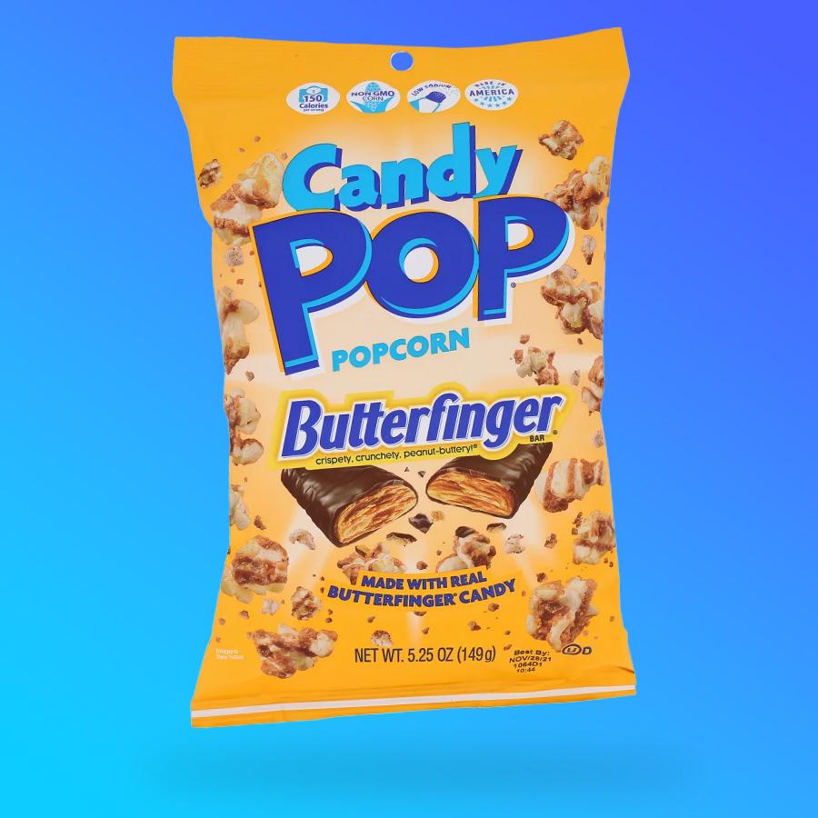 Candy Pop Butterfinger ízű popcorn 149g