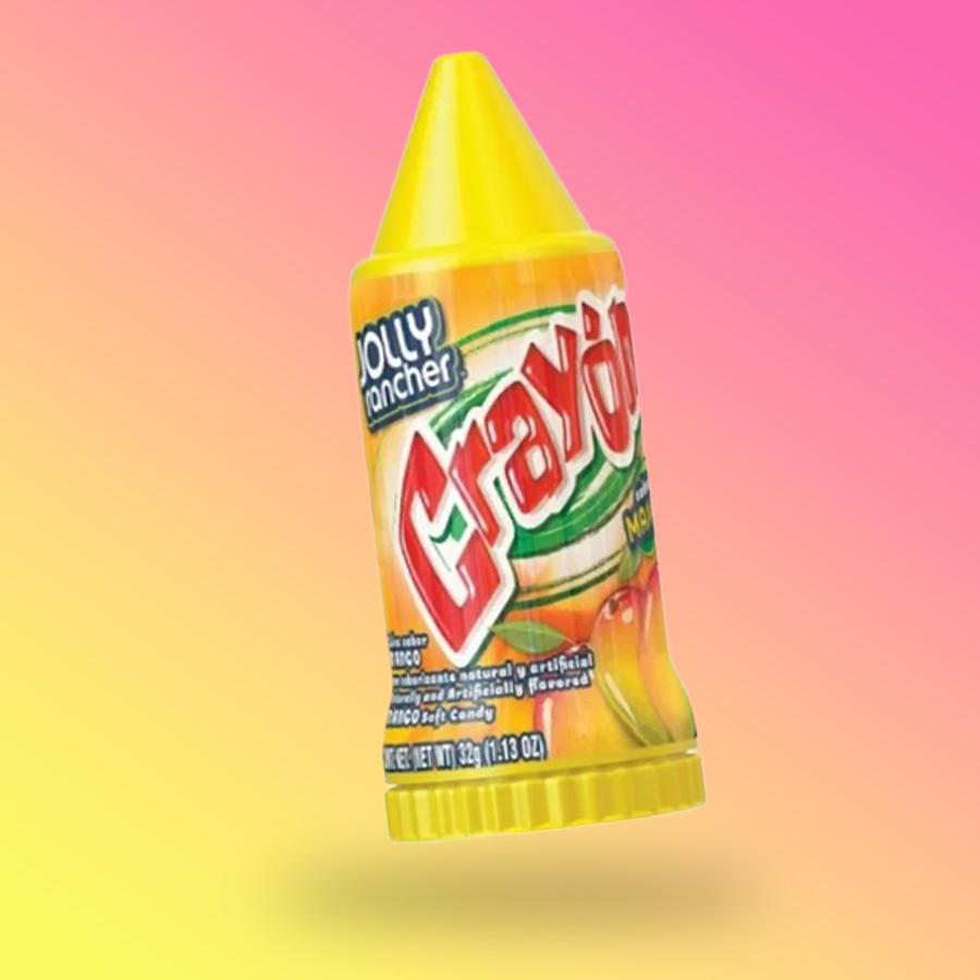 Jolly Rancher Crayon mangó ízű tekerős cukor 28g