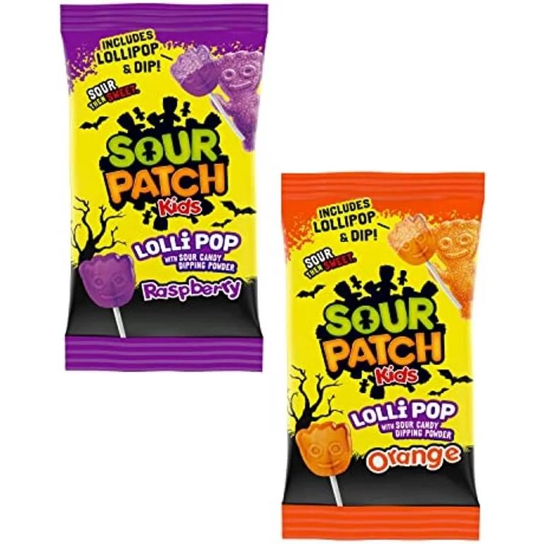 Sour Patch Kids Lollipop nyalóka savanyú mártogó porral 15g Szavatossági idő: 2024-01-24