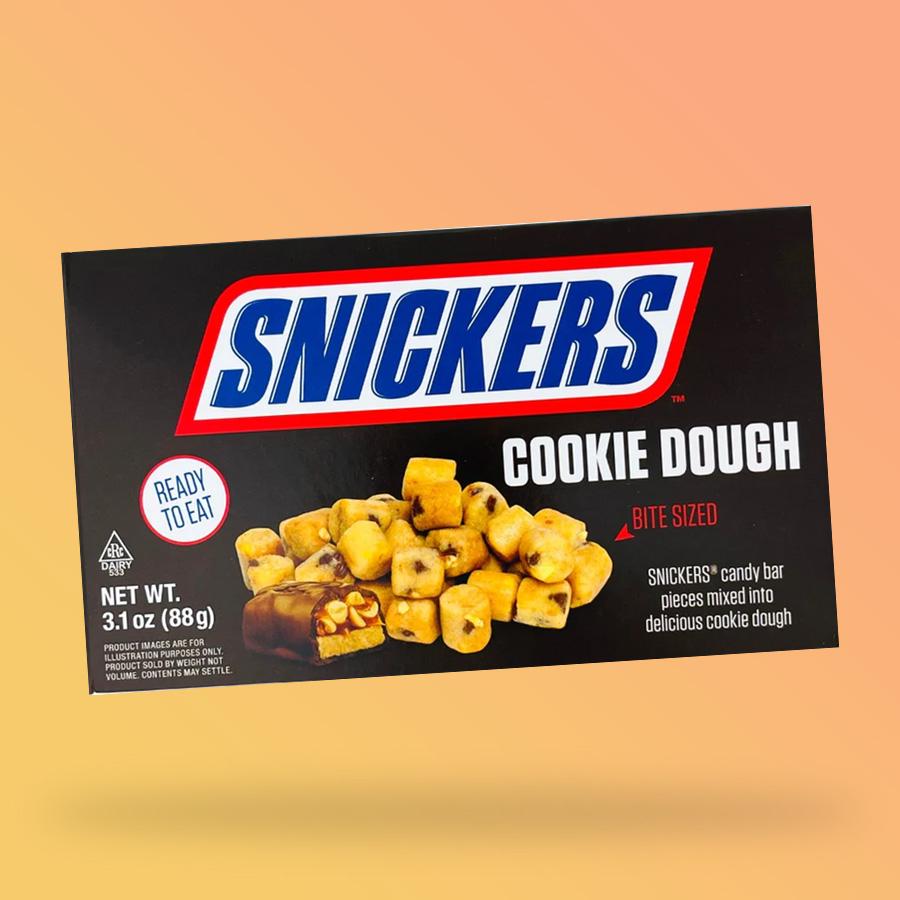 Snickers Cookie Dough Bite size keksz falatkák 88g