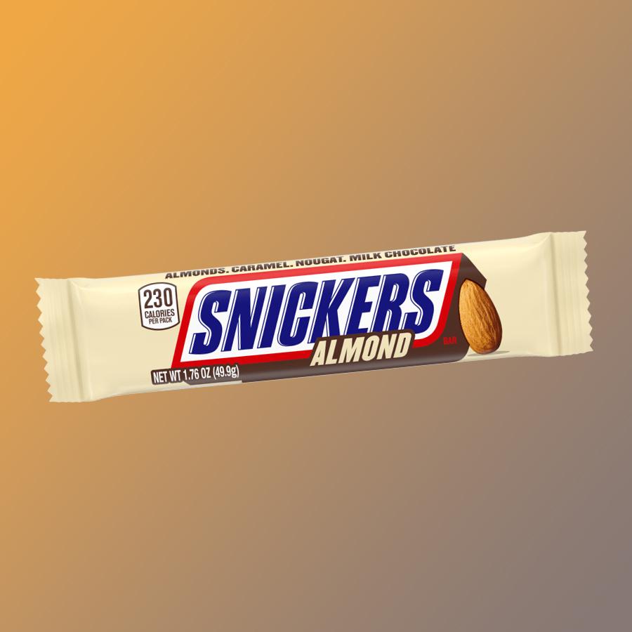 Snickers Almond mandulás csoki 40g