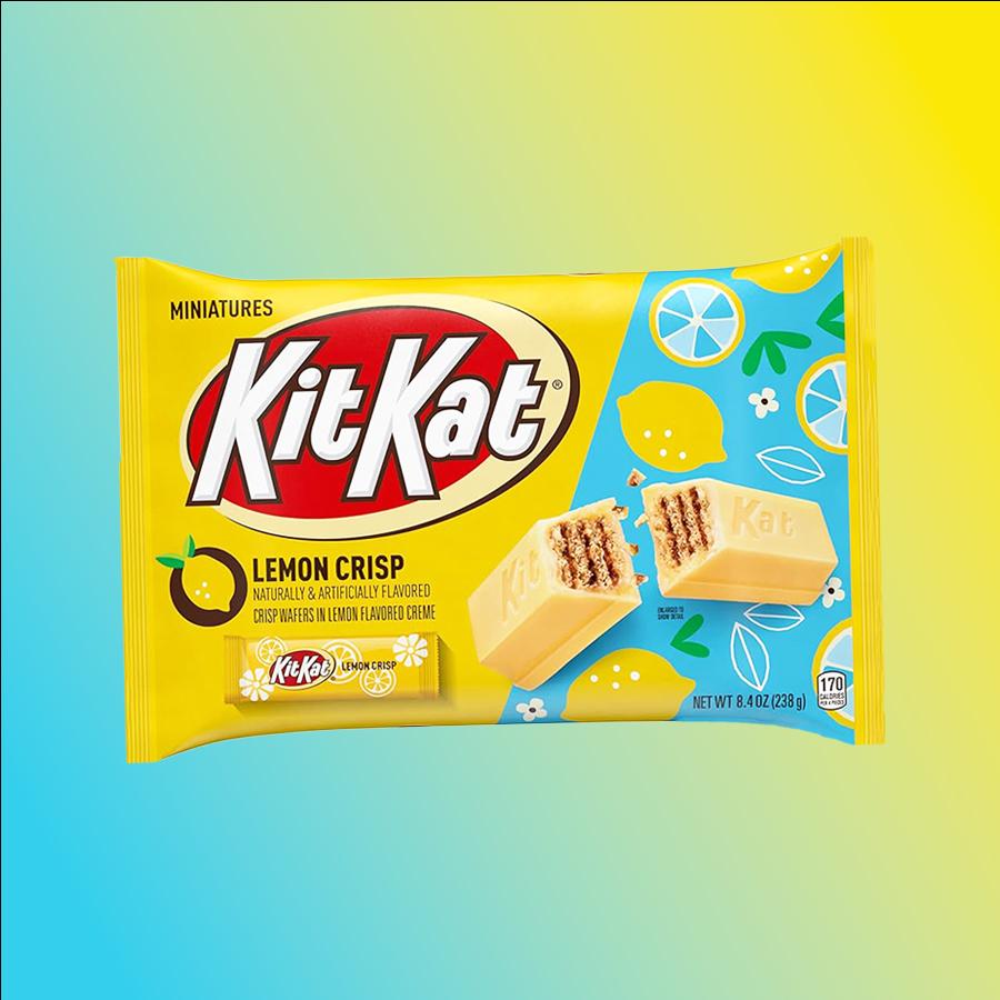Kit Kat Lemon Crisp citrom ízű csokoládé 42g