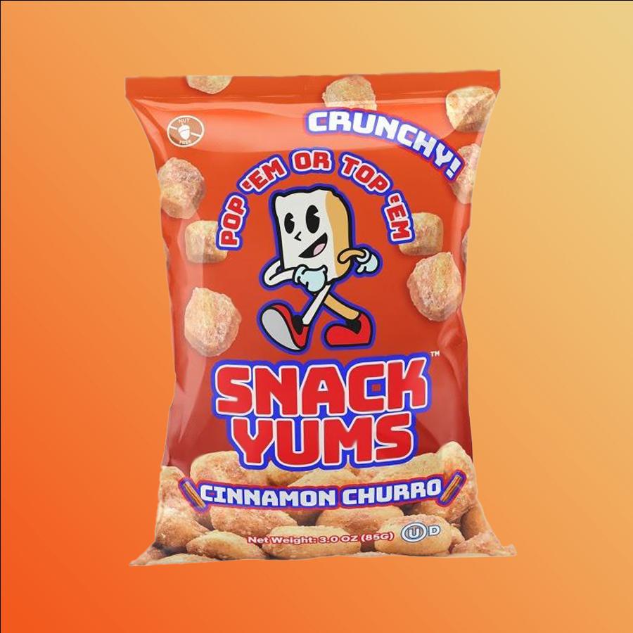 Snack Yums Cinnamon Churro fahéjas churros ízű snack 85g