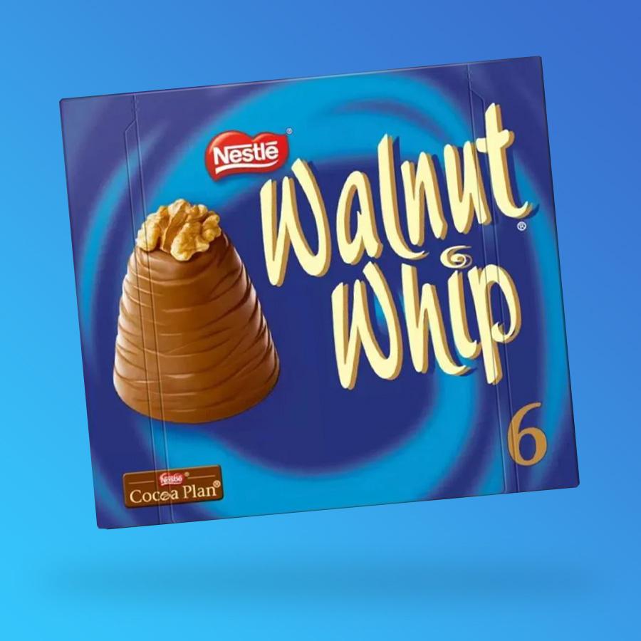 Nestlé Walnut Whip csokicsók 180g Szavatossági idő: 2024-02-29
