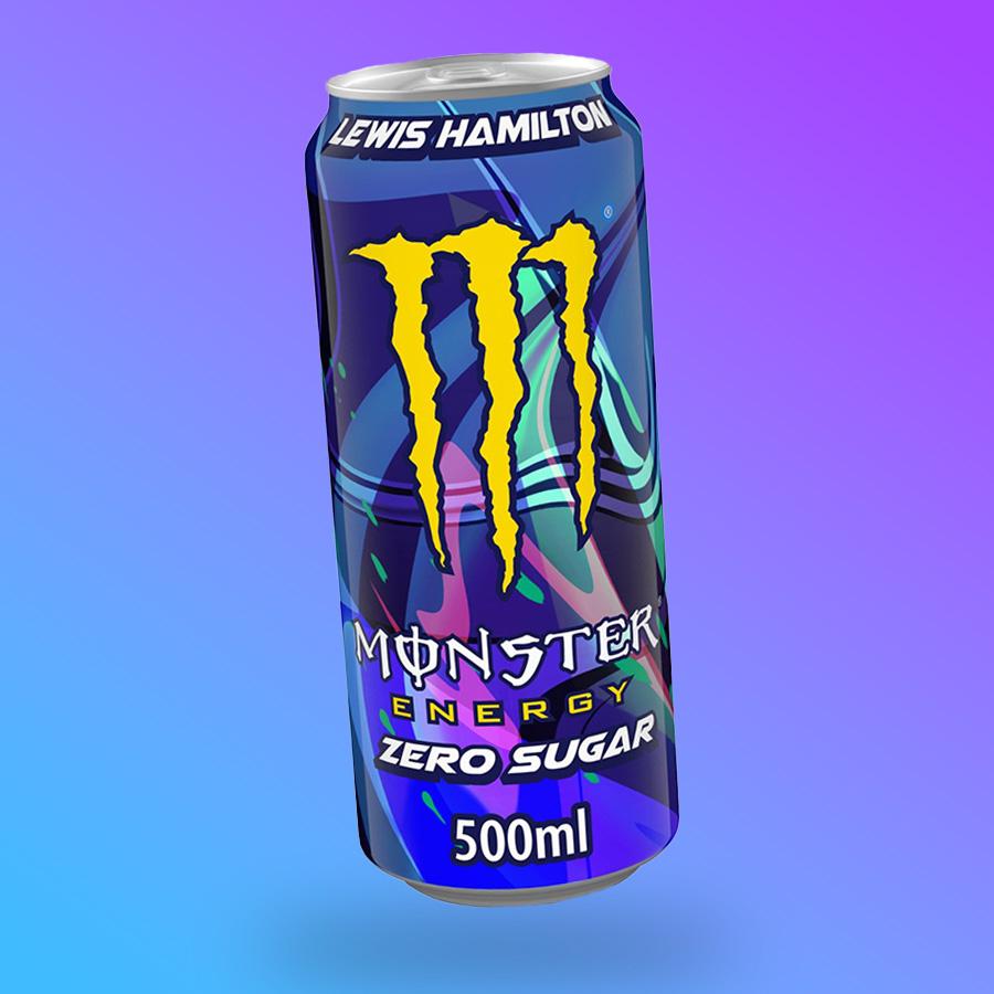 Monster Lewis Hamilton cukormentes energiaital 500ml (PL)