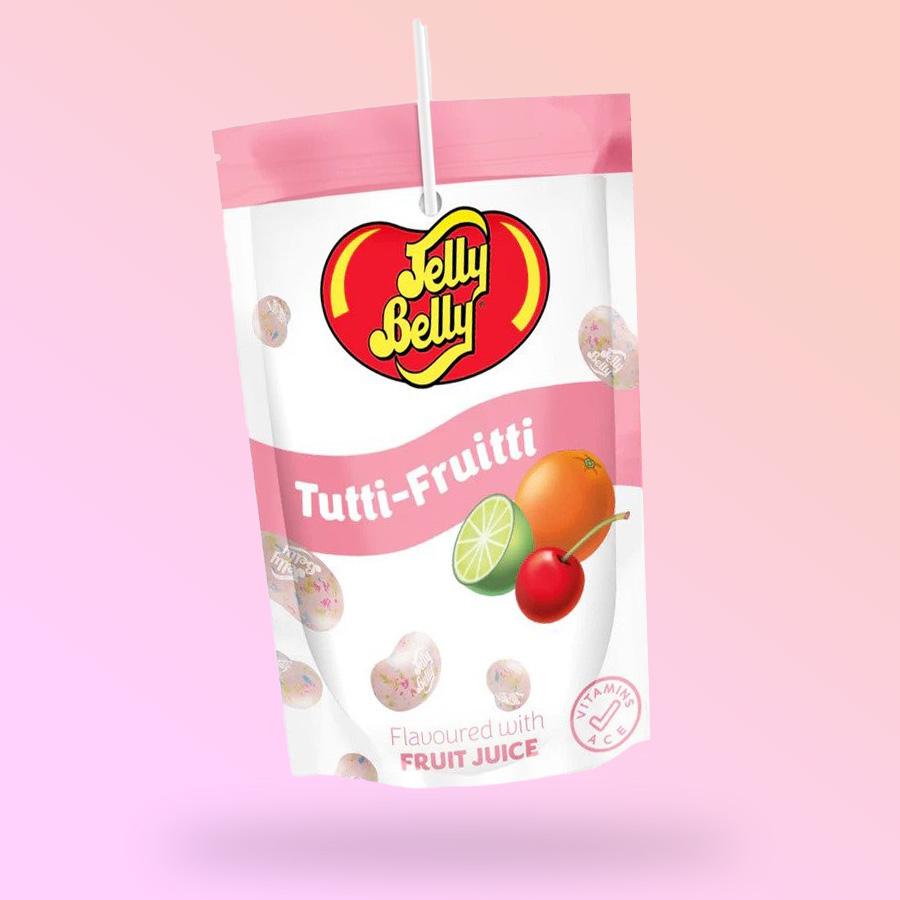 Jelly Belly Tutti-Frutti drinkbag tutti-frutti ízű tasakos üdítő 200ml