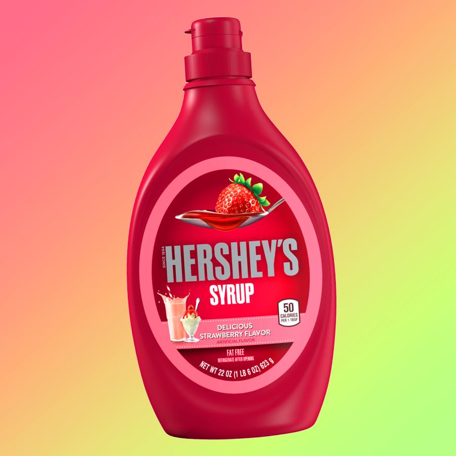 Hersheys strawberry syrup eper öntet 623ml