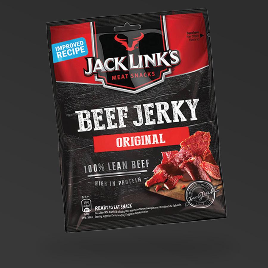 Jack Links Beef Jerky Original szárított marhahús falatok 70g