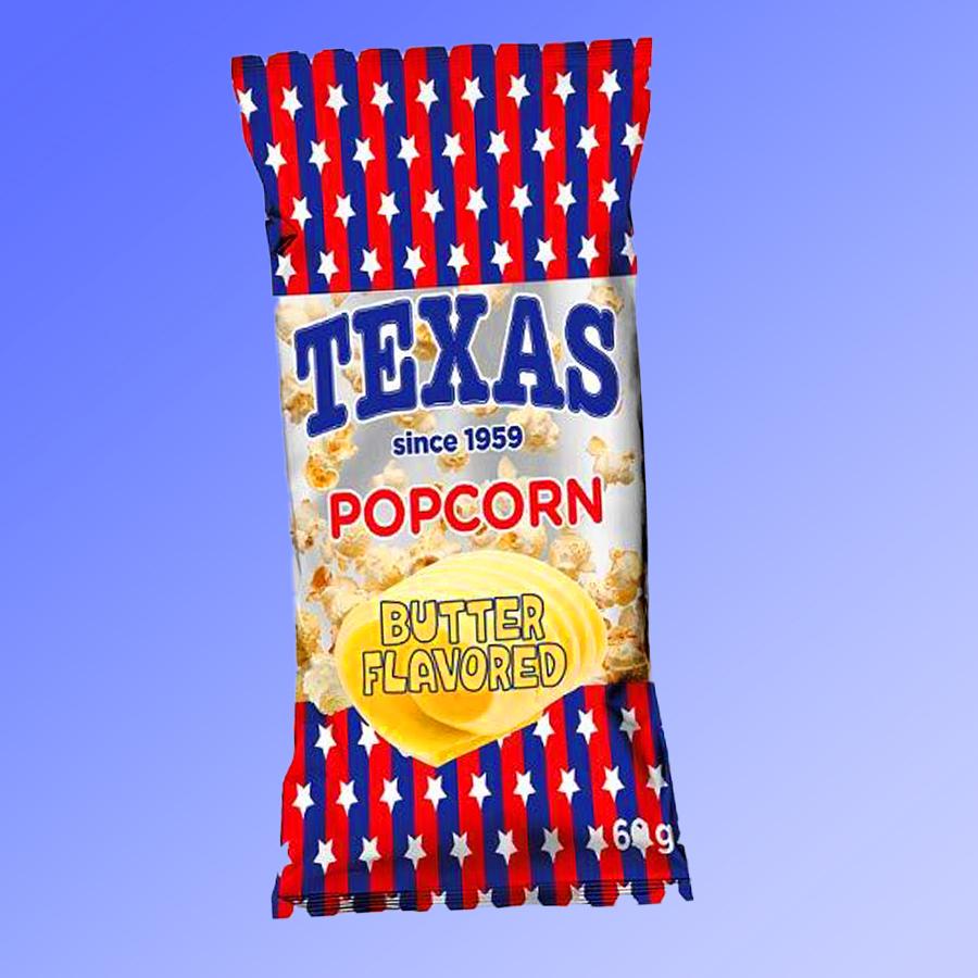 Texas Popcorn vajas ízben 60g