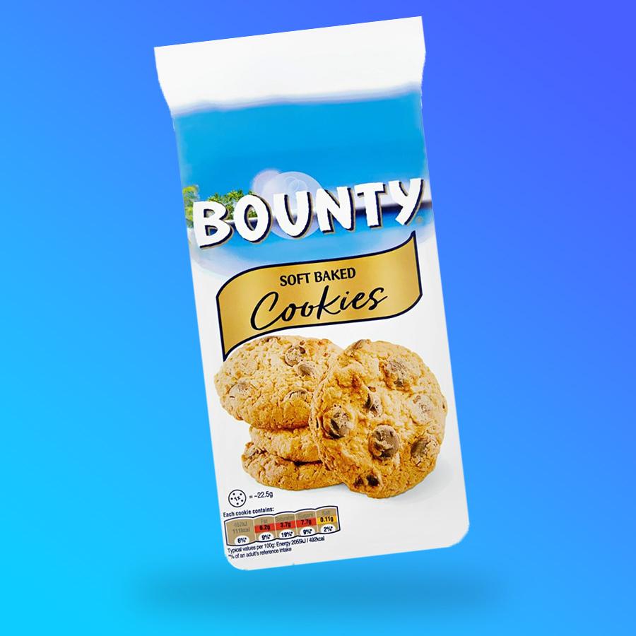 Bounty Soft Baked Cookies puha keksz 180g