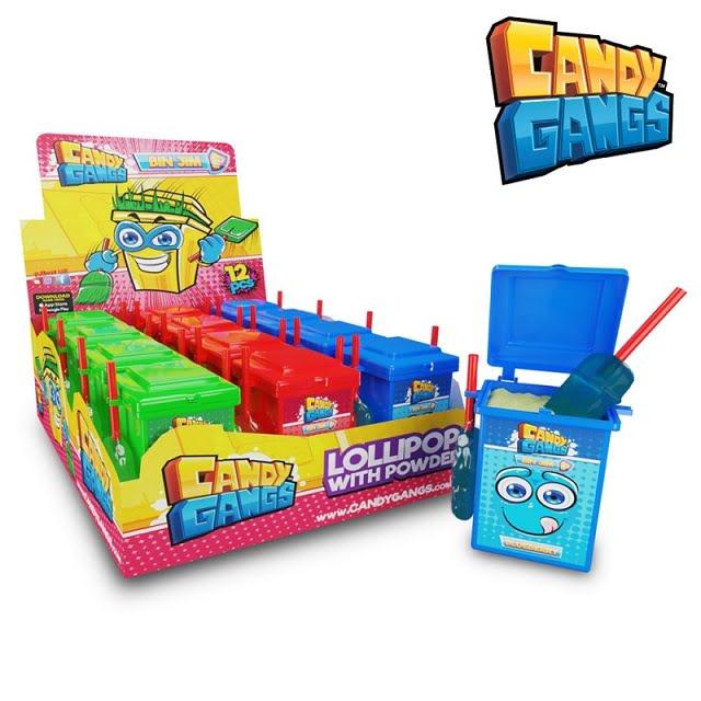 Candy Gangs Bin Jim savanyú mártogatós nyalóka 40g