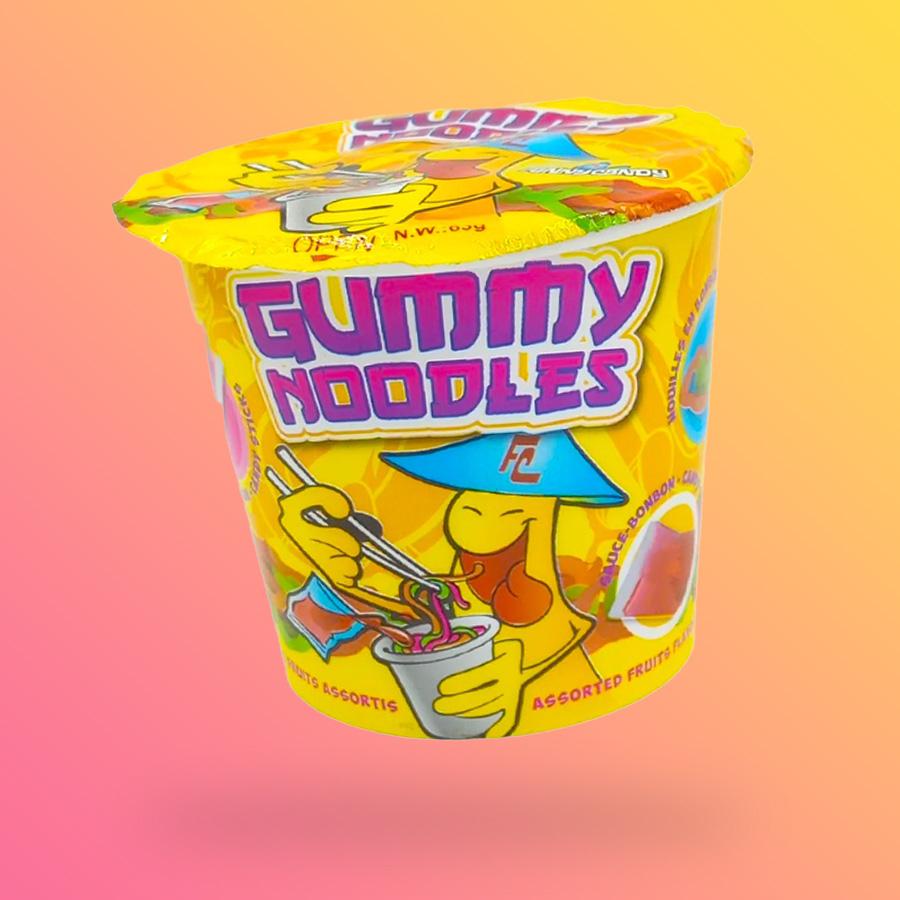 Funny Candy Gummy Noodles gumicukor ramen 63g