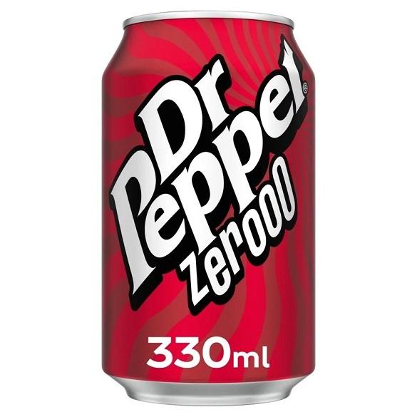 Dr Pepper zero üdítőital 330ml