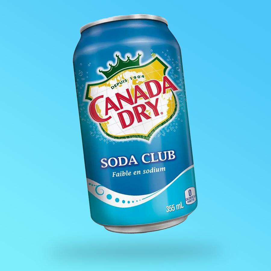Canada Dry Soda Club üdítőital 355ml