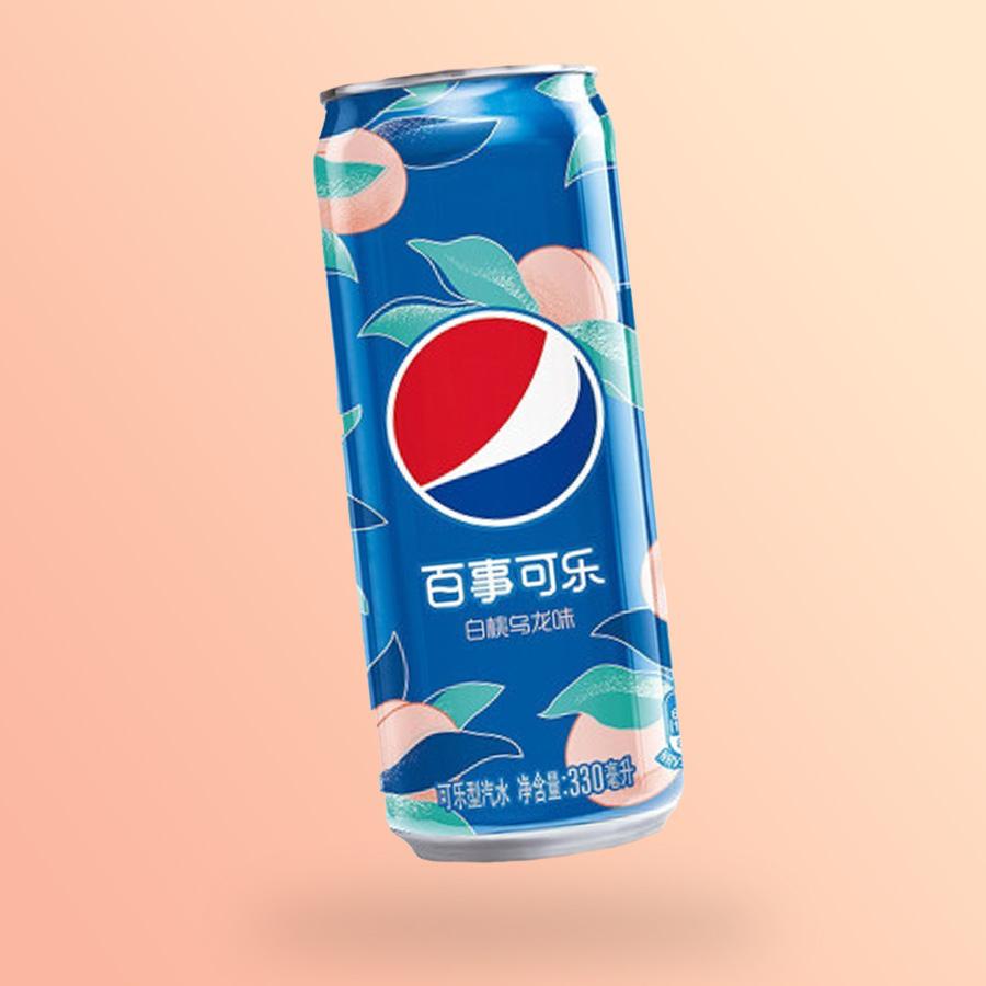Pepsi Fehér őszibarack oolong ízű üdítő 330ml