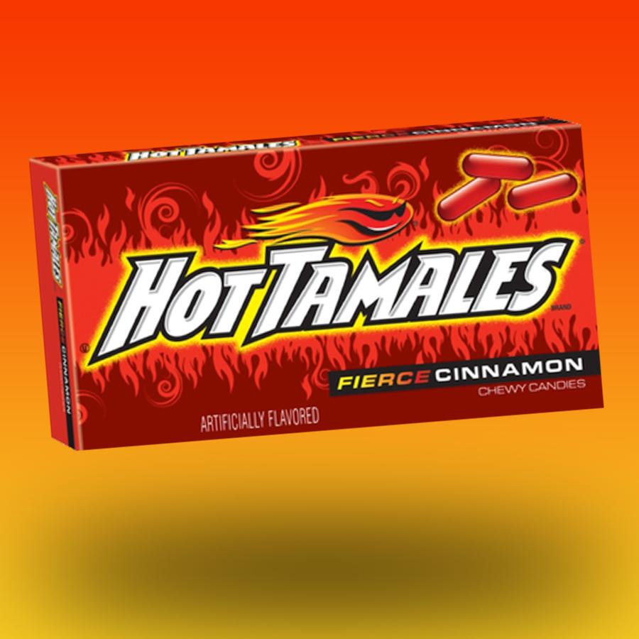 Hot Tamales fahéjas cukorka 141g