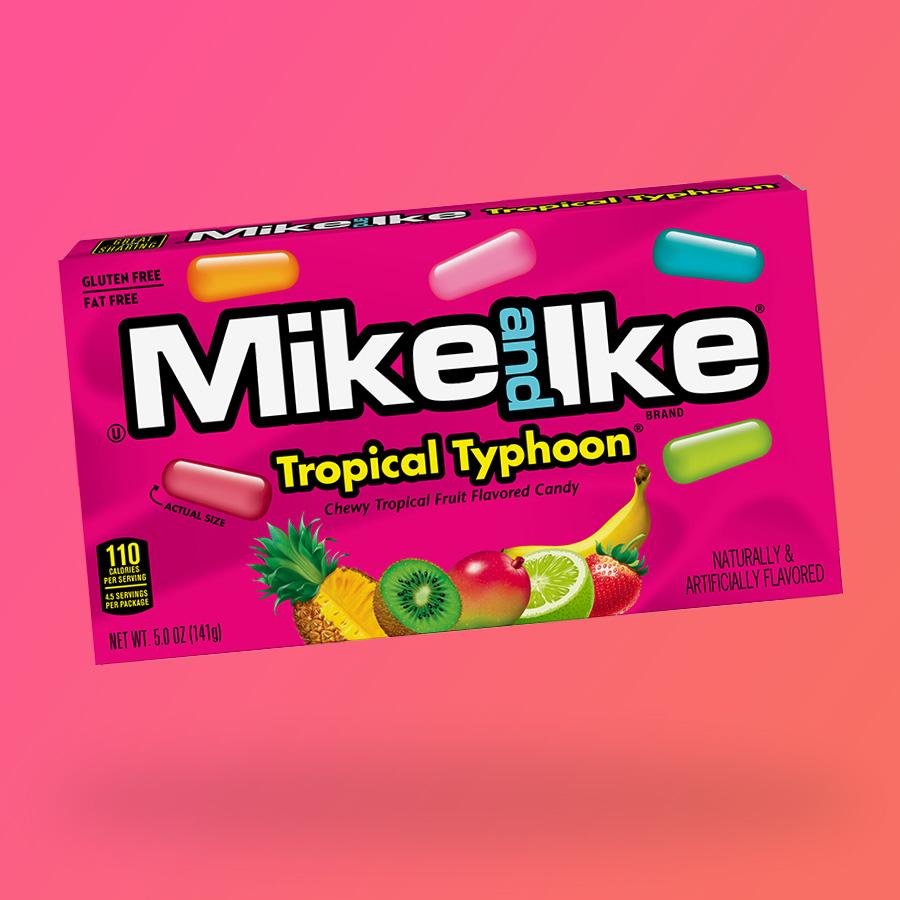 Mike and Ike Tropical trópusi gyümölcs ízű cukorkák 141g