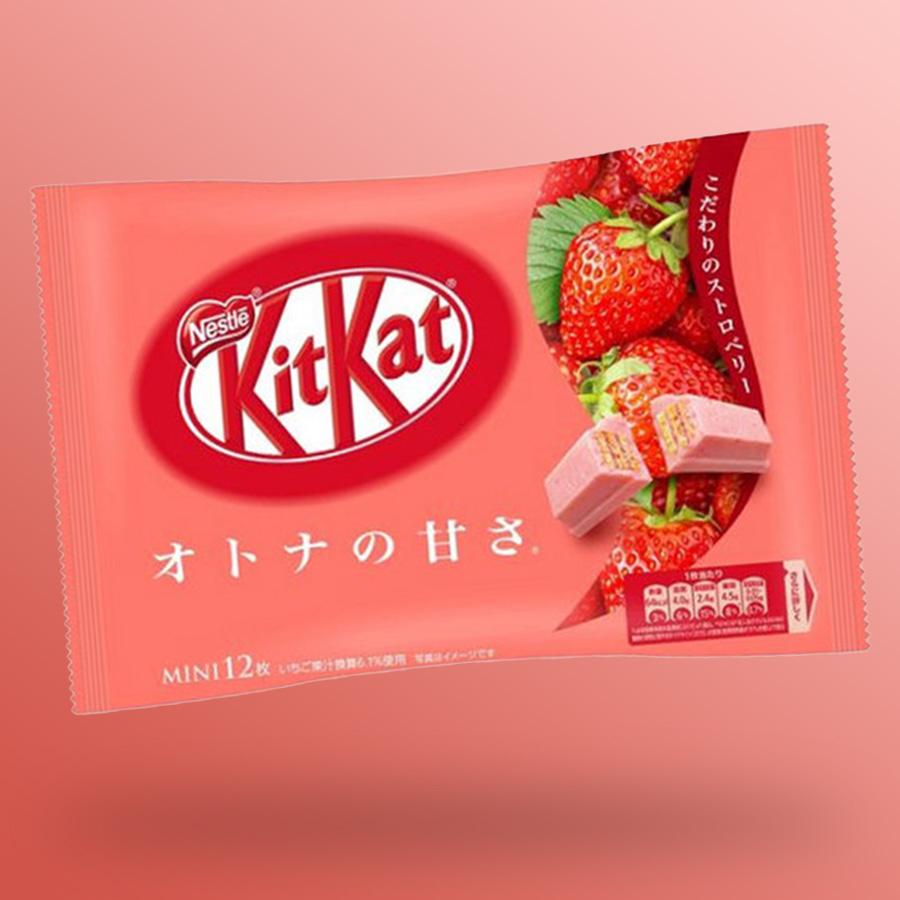 Kit Kat Strawberry eper ízű mini csokik 113g