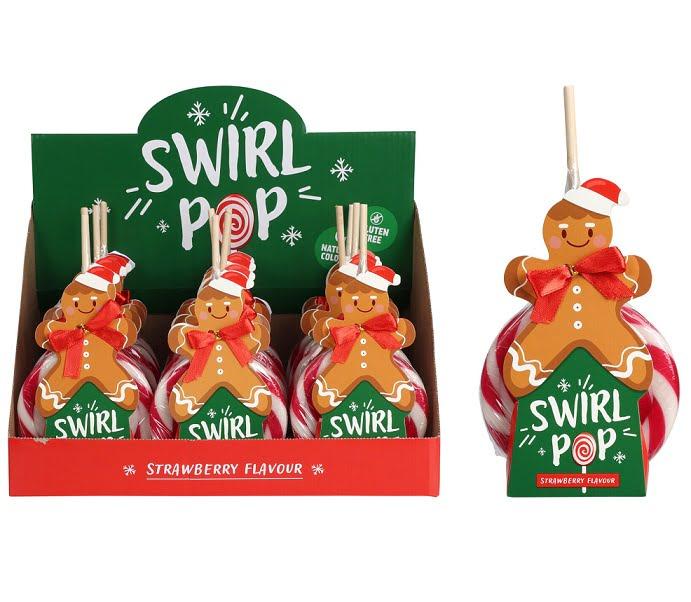 Swirl Pop karácsonyi csavart nyalóka 90g