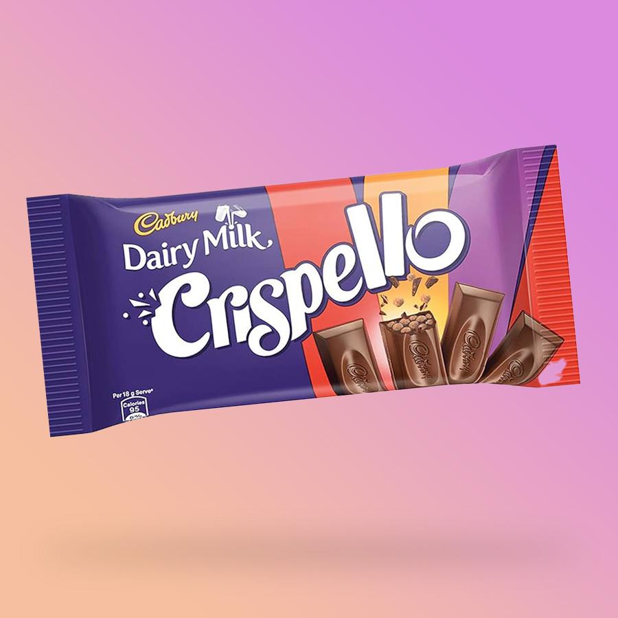 Cadbury Crispello kekszes tejcsokoládé 36g