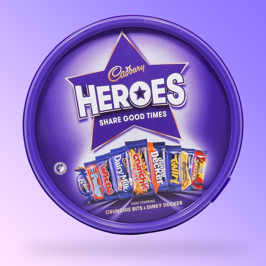 Cadbury Heroes Share Good Time dobozos csoki válogatás 550g