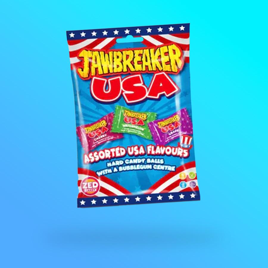 Zed Jawbreaker USA keménycukor válogatás rágóval 99g
