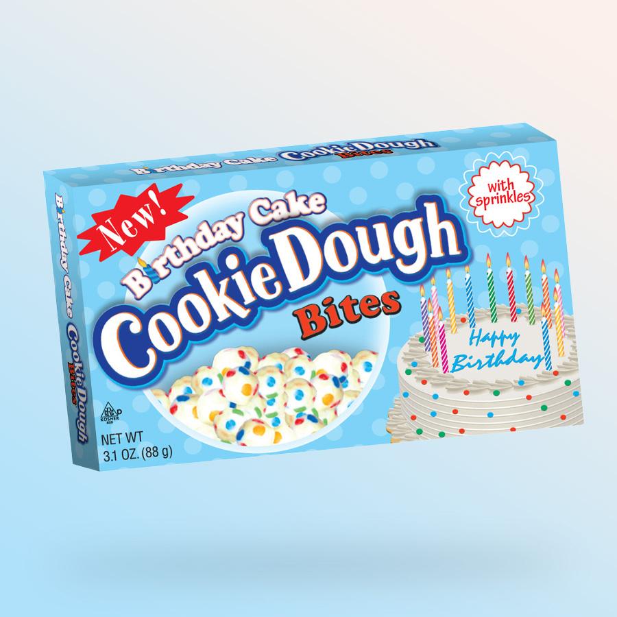 Birthday Cake Cookie Dough Bites falatkák 88g Szavatossági idő: 2023-12-11