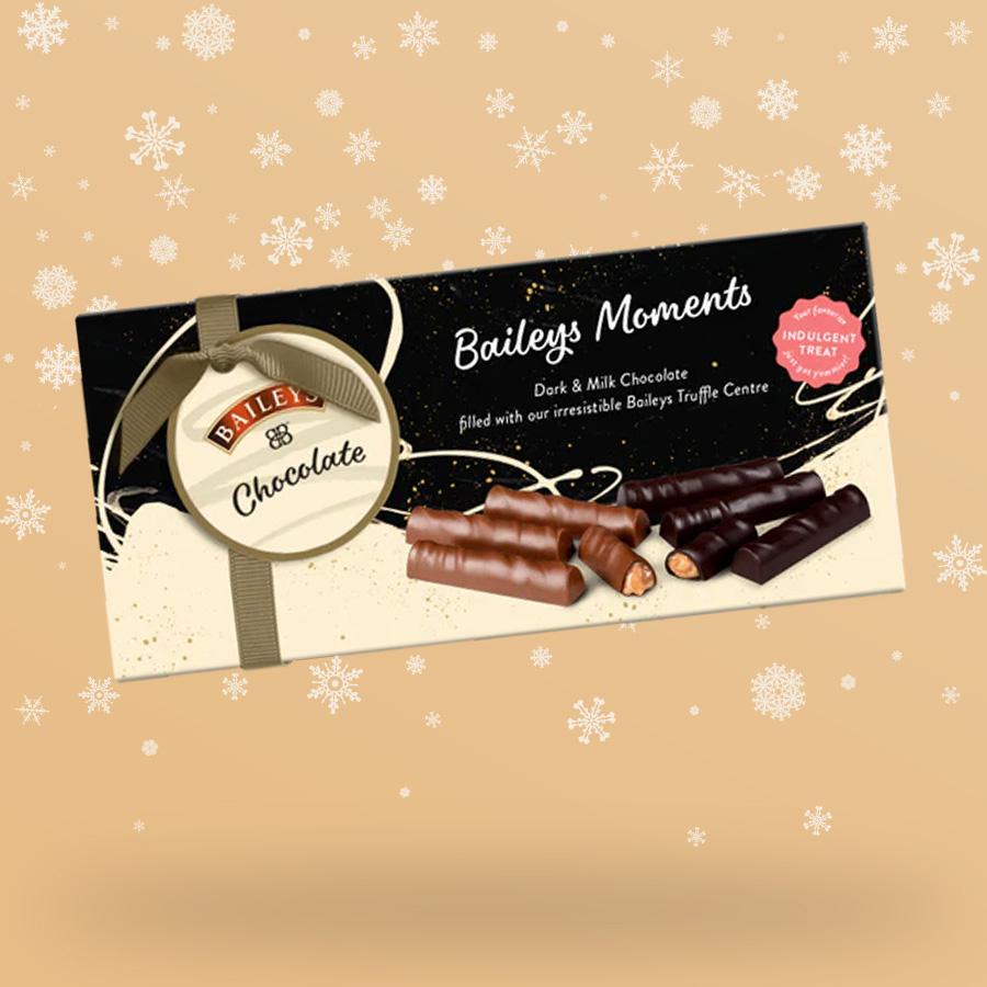 Baileys Moments Temptations csokoládé bevonatú trüffel rudacskák 108g